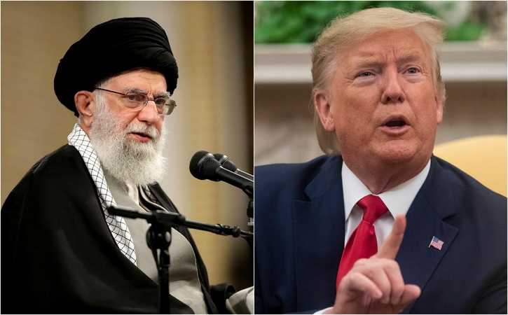 Ali Khamenei ir Donaldas Trumpas