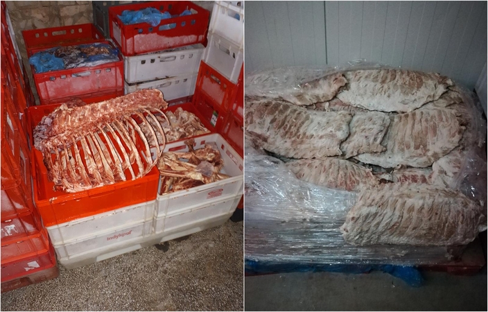 Mėsos perdirbimo įmonėje – daugybė pažeidimų: laikinai sustabdyta veikla