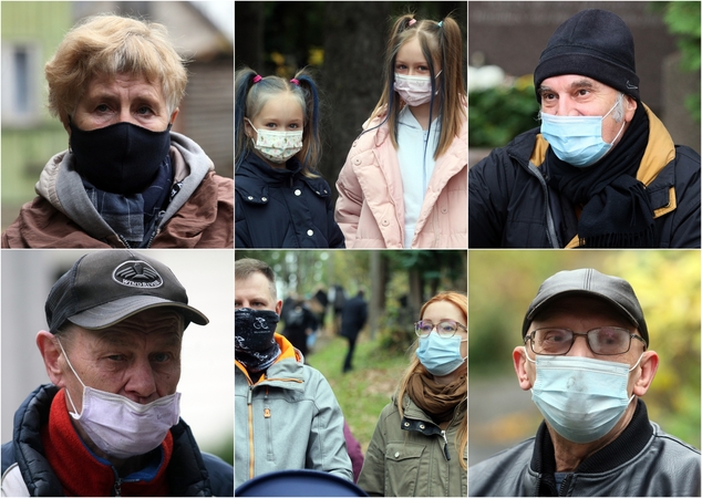 Apklausa: ką apie apsaugines kaukes mano kauniečiai?