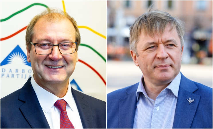 Viktoras Uspaskichas ir Ramūnas Karbauskis