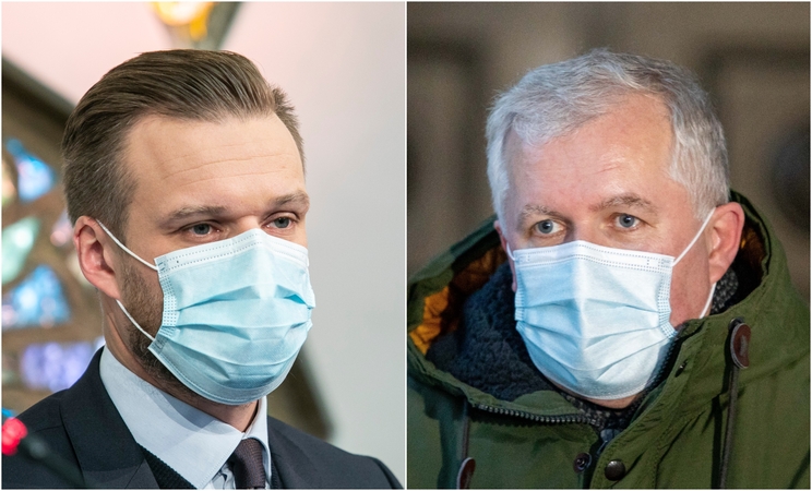 Gabrielius Landsbergis ir Arvydas Anušauskas