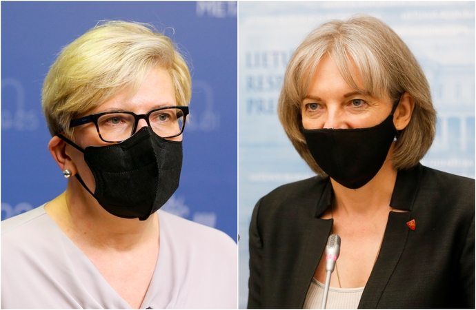 Ingrida Šimonytė ir Asta Skaisgirytė