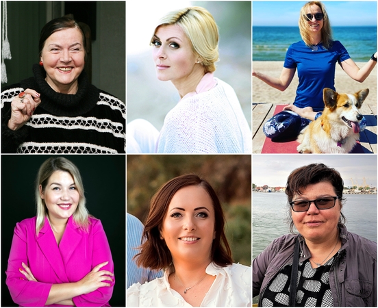 Šešetukas: S.Kanaverskytė, E.Jackaitė, D.Palubinskaitė, A.Pacevičiūtė, I.Toliušienė ir V.Jokubynaitė-Bružienė.