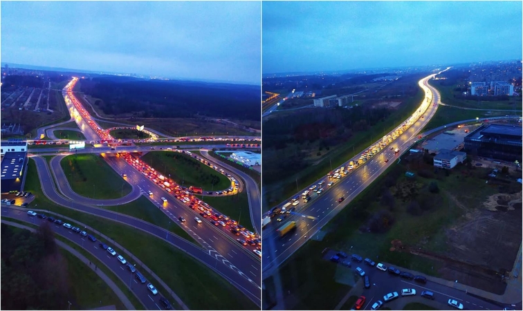 Vilniuje per avariją nukentėjo moteris