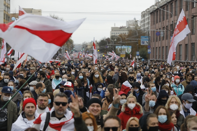 R. Sinkevičius: į Lietuvą šiuo metu persikėlę iki 10 baltarusiškų įmonių