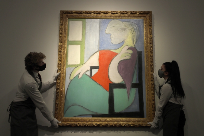 P. Picasso paveikslas aukcione Niujorke parduotas už 103,4 mln. dolerių