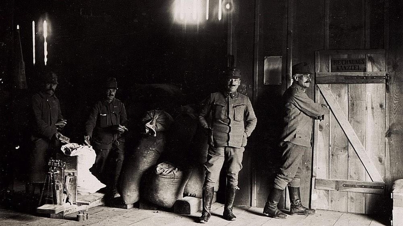 1917 m. propaganda: klastingais pridavimais vokiečių vyriausybės nieks neapgaus