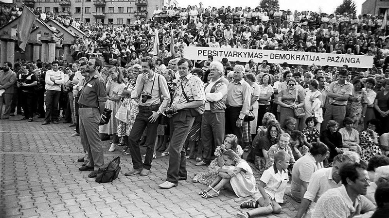 Sąjūdžio ištakose atgimusi Nepriklausomybė budina šiandienos Sąjūdžiui