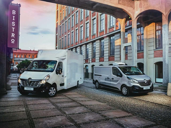 „Renault“ išlaiko komercinio transporto lyderio pozicijas Lietuvoje