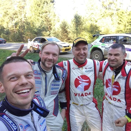 V. Žala, A. Malniekas, G. Notkus ir D. Strižanas