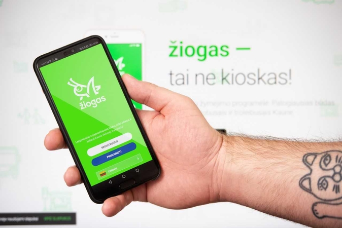 Kauno viešojo transporto keleiviams – moderni programėlė
