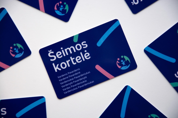 Pristatė Šeimos kortelės nuolaidas: kur bus galima naudotis lengvatomis?