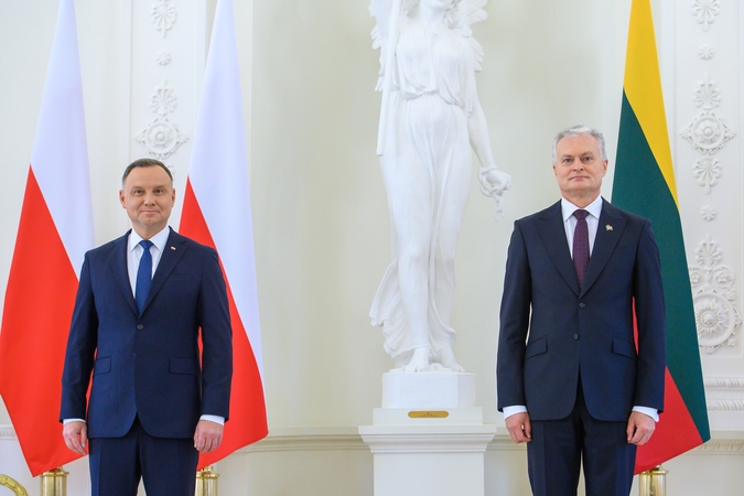 Andrzejus Duda ir Gitanas Nausėda