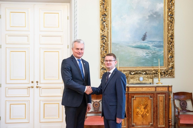 Gitanas Nausėda ir Arūnas Dulkys