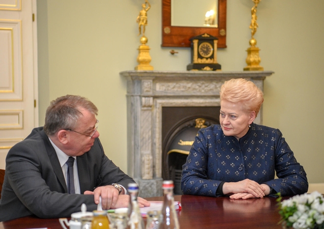 Klausas-Heineris Lehne ir Dalia Grybauskaitė