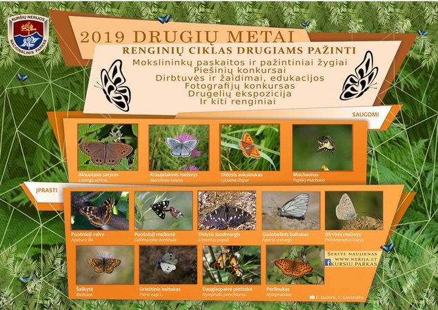 Pajūrio parkuose – reti drugiai