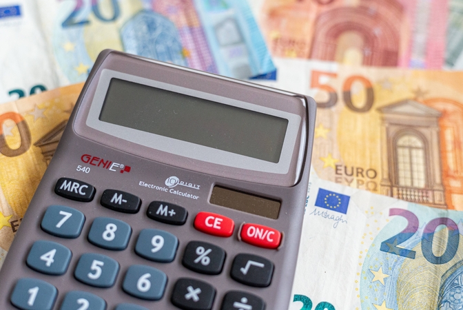 Vyriausybė pasiskolino 70 mln. eurų