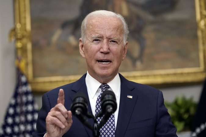 J. Bidenas: JAV nekeičia planų išvesti pajėgas iš Afganistano iki rugpjūčio 31-osios
