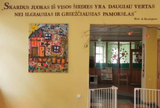 Kolpingo darželis – didelės širdys Kauno miesto širdyje