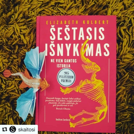 Dokumentinė knyga „Šeštasis išnykimas“ – ar tik dėl malonumo?