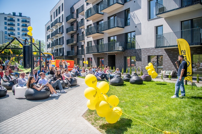 Užbaigtas projektas „Link Ten by CITUS“: Šnipiškės įgavo modernesnį veidą