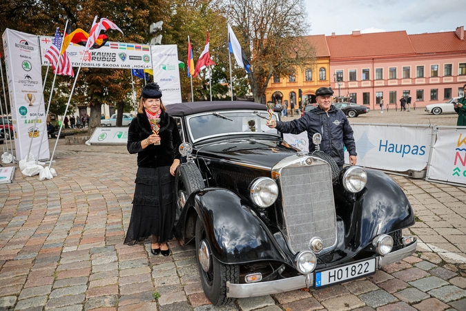 Sumušęs visus rekordus nudundėjo jubiliejinis „Kauno rudens“ ralis