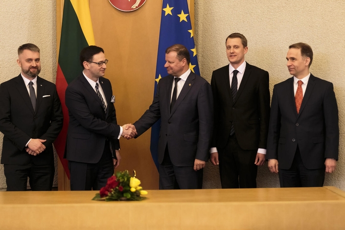 Vyriausybė pasirašė bendradarbiavimo deklaraciją su Lenkijos „Orlen“