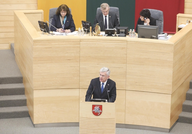 Lenkijos Senato pirmininkas: mūsų nesutarimais naudojasi priešai