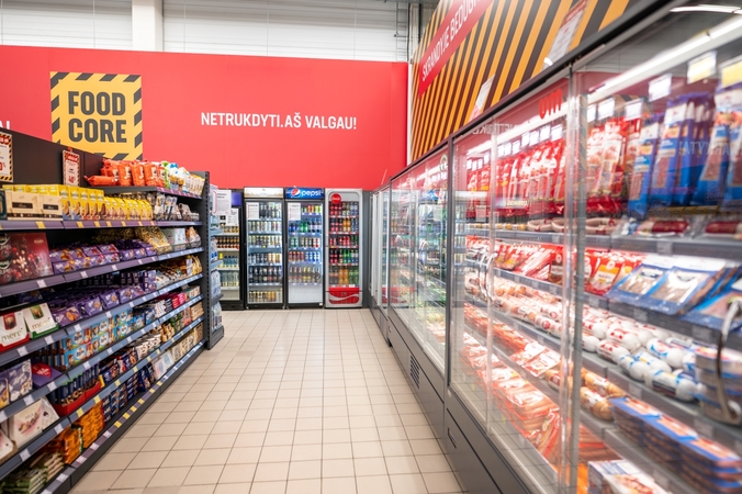 „Senukai“ sudaro galimybę mažinti pirkėjų srautus ir vykdo prekybą maisto produktais