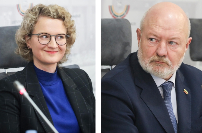 Aušrinė Armonaitė ir Eugenijus Gentvilas