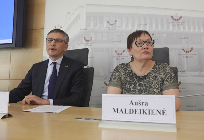 A. Maldeikienė: „MG Baltic“ yra nusikalstama organizacija