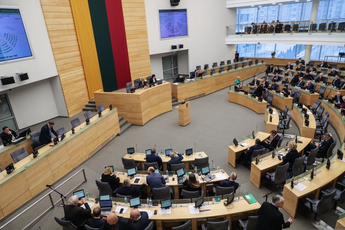 Seimas vėl imasi PSDF biudžeto projekto
