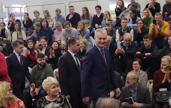 G. Nausėda apie knygų mugės fenomeną: nei knyga, nei kultūra nemirė
