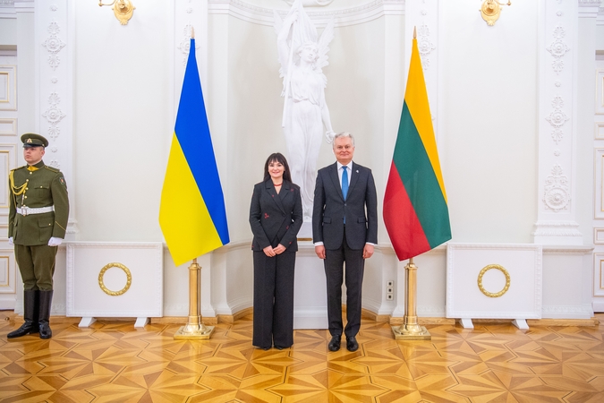 Lietuvoje darbą pradeda Ukrainos ambasadorė Olha Nikitčenko