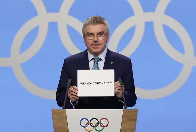 2026-ųjų žiemos olimpiada vyks Italijoje