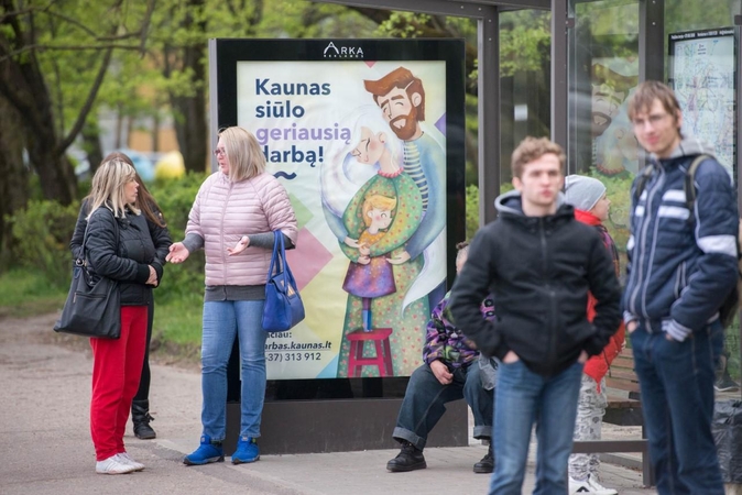 Kauniečiai noriai imasi geriausio darbo