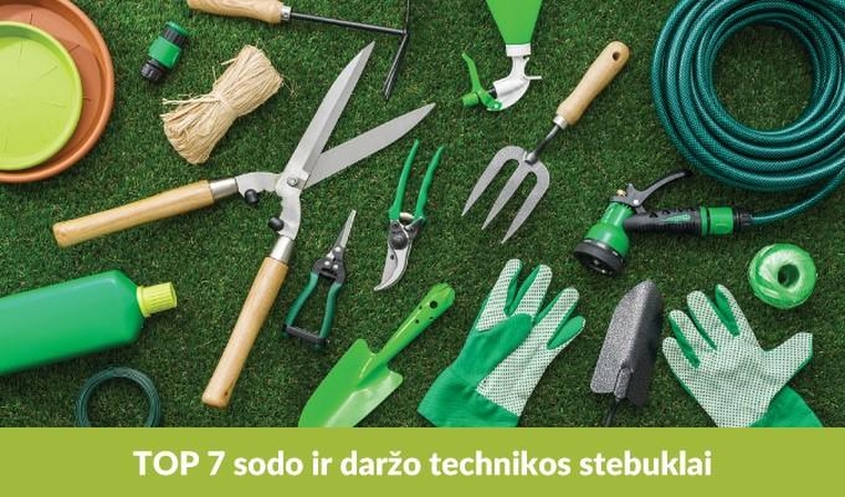 Septyni įrenginiai, kurie padės greičiau atlikti sodo ir daržo darbus