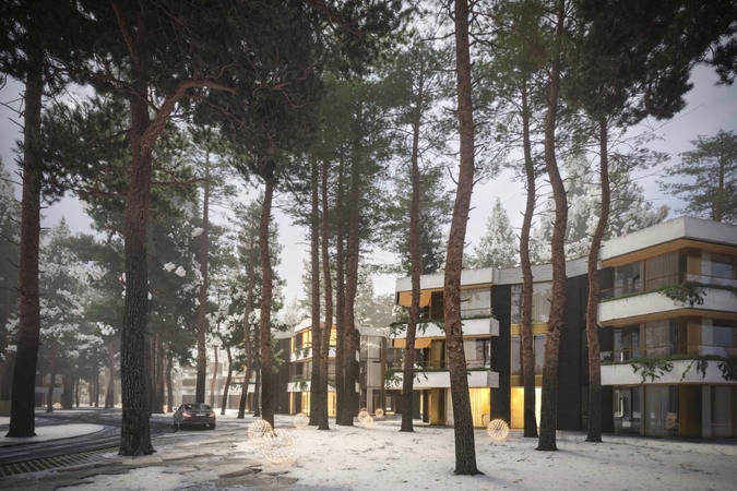 Poilsio namai „Viešnagė“ išsaugos 40 proc. daugiau žalumos