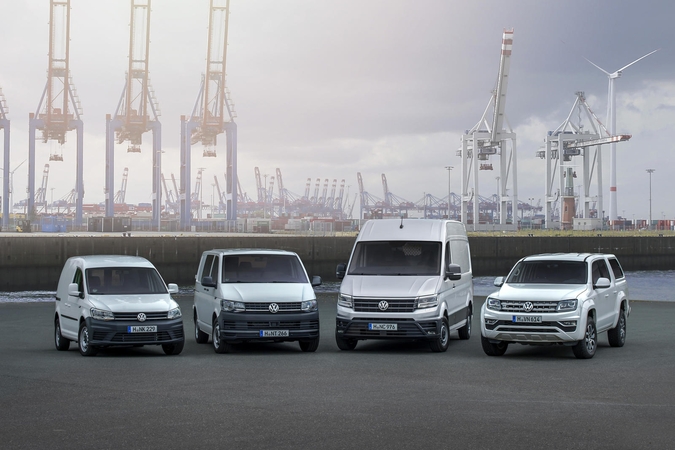Pernai „Volkswagen“ pardavė 11 proc. daugiau komercinių automobilių