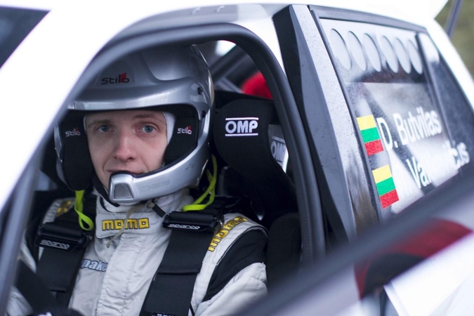 D. Butvilas išbandė „Škoda Fabia R5“ ir prognozuoja žiemišką ralį Utenoje