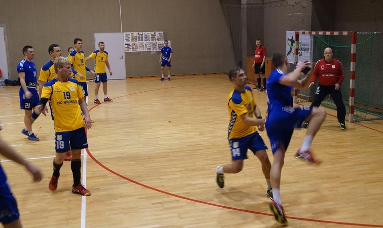 HC "Vilnius" be vargo sudorojo Utenos rankininkus