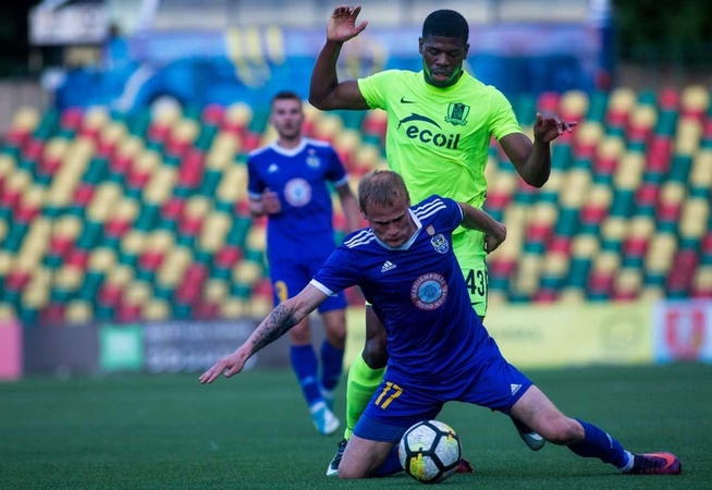 „Atlanto“ futbolininkai svečiuose įveikė „Trakus“
