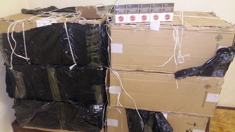 3 tūkst. pakelių kontrabandinių cigarečių į Lietuvą buvo įmesti iš Baltarusijos 