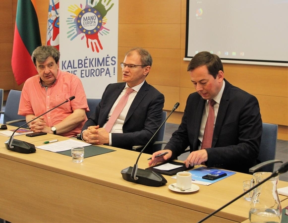 Užsienio reikalų ministerijoje aptartos galimybės vienytis proeuropietiškoms NVO