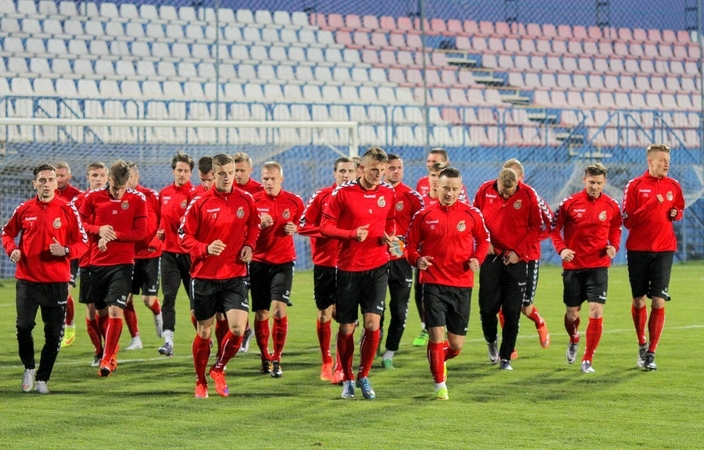 Lietuvos futbolo rinktinė naują atrankos ciklą pradės maču Vilniuje
