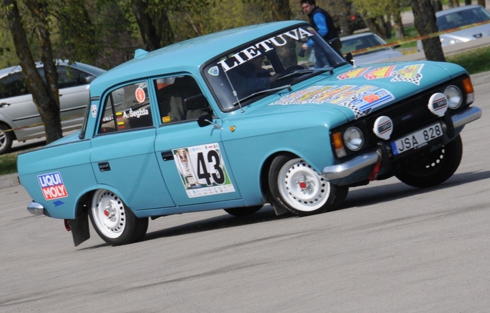 Iš veteranų slalomo Kaune – į pasaulio ralio čempionatą Portugalijoje