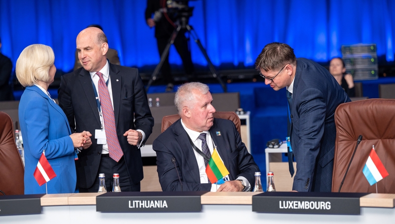 NATO gynybos ministrai sutarė siekti iki metų pabaigos įgyvendinti gynybos planus