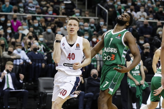 „Žalgirio“ pergalių serija Kaune nutrūko: teko pripažinti CSKA pranašumą