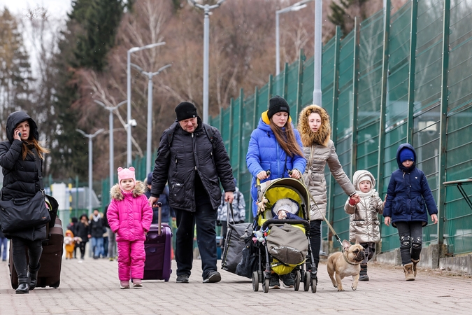 Lenkija ruošia pagalbos ukrainiečių pabėgėliams schemą