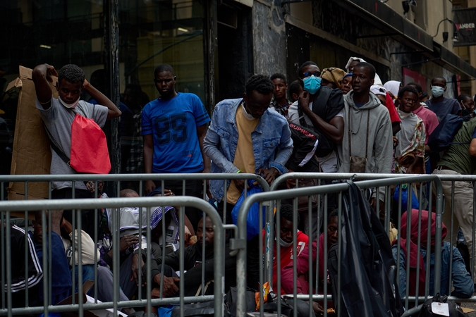 Lenkija: Baltarusija ir Rusija organizuoja naują migrantų antplūdį